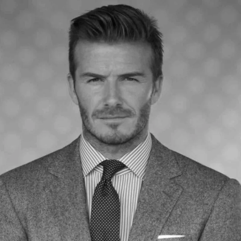 Coiffure footballeurs David Beckam