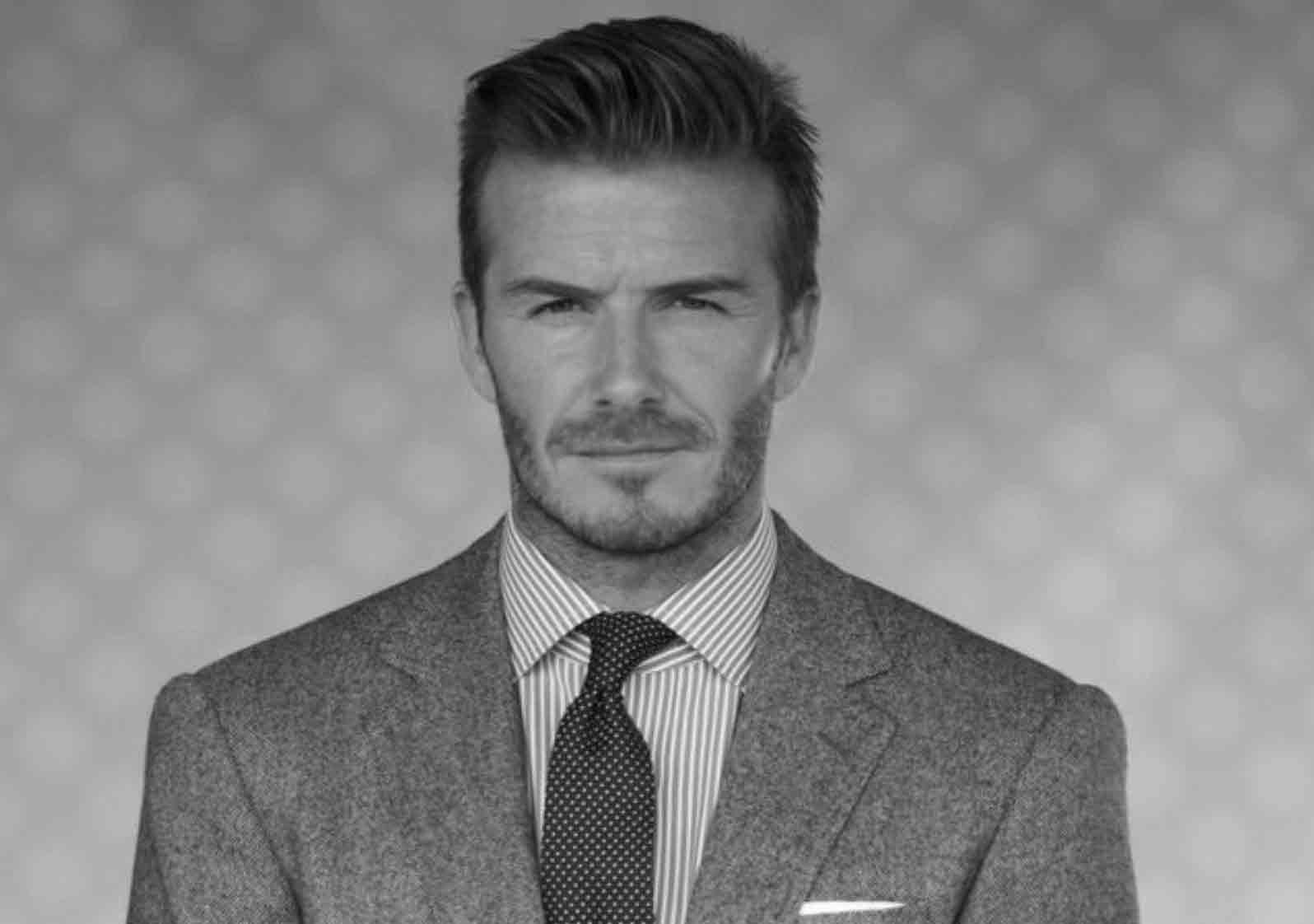 Coiffure footballeurs David Beckam